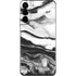 Black and White Marble Ink Galaxy S22 Plus Skin